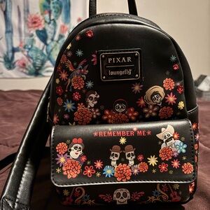 Loungefly Pixar Black Backpack